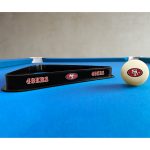 49ers San Collection Billiards Triangle and Cue Ball Set 5 49ers San Collection Billiards Triangle and Cue Ball Set