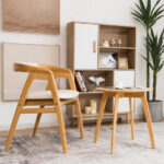 Bamboo Round End Table with Sturdy X-Frame and Waterproof Finish 9 Bamboo Round End Table with Sturdy X-Frame and Waterproof Finish