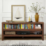 Mid-Century 3-Tier TV Stand with Storage for 45 Inch TVs 20 Mid-Century 3-Tier TV Stand with Storage for 45 Inch TVs