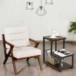 3 Tier Ladder End Table with Storage Shelves for Living Room 8 3 Tier Ladder End Table with Storage Shelves for Living Room