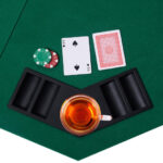 Foldable Octagon Poker Table Top for 8 Players with Case 10 Foldable Octagon Poker Table Top for 8 Players with Case