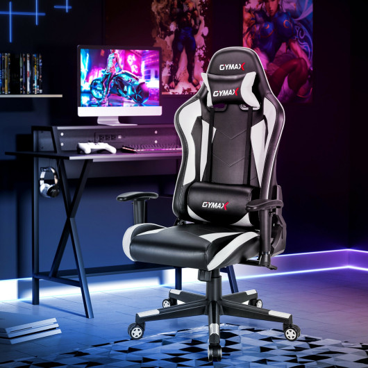 Ergonomic High Back Adjustable Racing Style Gaming Chair 2 Ergonomic High Back Adjustable Racing Style Gaming Chair - Image 2
