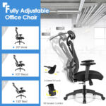 Ergonomic High Back Mesh Office Chair with Adjustable Lumbar Support 14 Ergonomic High Back Mesh Office Chair with Adjustable Lumbar Support