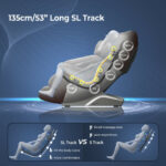 Zero Gravity Full Body Massage Chair with SL Track and Heat