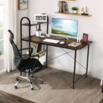 48-Inch Reversible Computer Desk with Shelves for Small Spaces 15 48-Inch Reversible Computer Desk with Shelves for Small Spaces