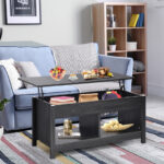 Lift Top Coffee Table with Hidden Storage and Lower Shelf 28 Lift Top Coffee Table with Hidden Storage and Lower Shelf