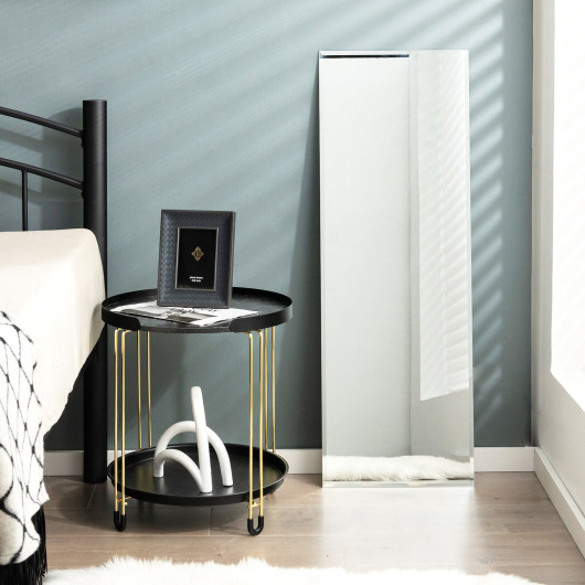 Wall Mounted Frameless Full Length Mirror with Explosion-Proof Film