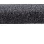 Velvet Black Bench with Steel Legs, Modern Design, Seats 2 8 Velvet Black Bench with Steel Legs, Modern Design, Seats 2