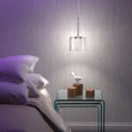 Adjustable Chrome Stem Cylinder Pendant Light with UL Listing