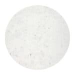 Round White Marble Coffee Table with Natural Wood Frame 9 Round White Marble Coffee Table with Natural Wood Frame