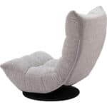 Ash Gray Tufted Swivel Accent Chair with Adjustable Height 17 Ash Gray Tufted Swivel Accent Chair with Adjustable Height