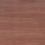 Mid-Century Modern Walnut Desk with Shelf and Drawer