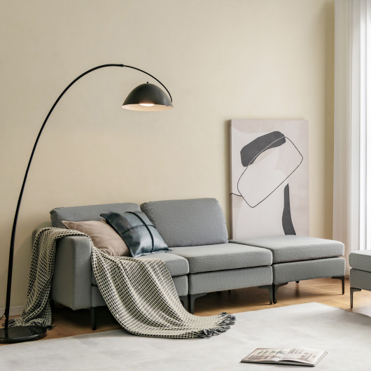 Convertible L-Shaped Sectional Sofa with USB Ports and Storage 2 Convertible L-Shaped Sectional Sofa with USB Ports and Storage - Image 2