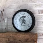 East Carolina University 14-Inch Black Indoor/Outdoor LED Logo Thermometer