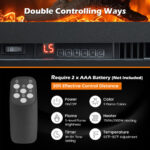 50 Inch Electric Fireplace Wall Mount Recessed with Remote Control