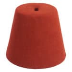 Red Ottoman with Solid Wood Frame and Stackable Design 9 Red Ottoman with Solid Wood Frame and Stackable Design