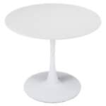 Modern Round Pedestal Dining Table for Kitchen, Bar, or Office 16 Modern Round Pedestal Dining Table for Kitchen, Bar, or Office