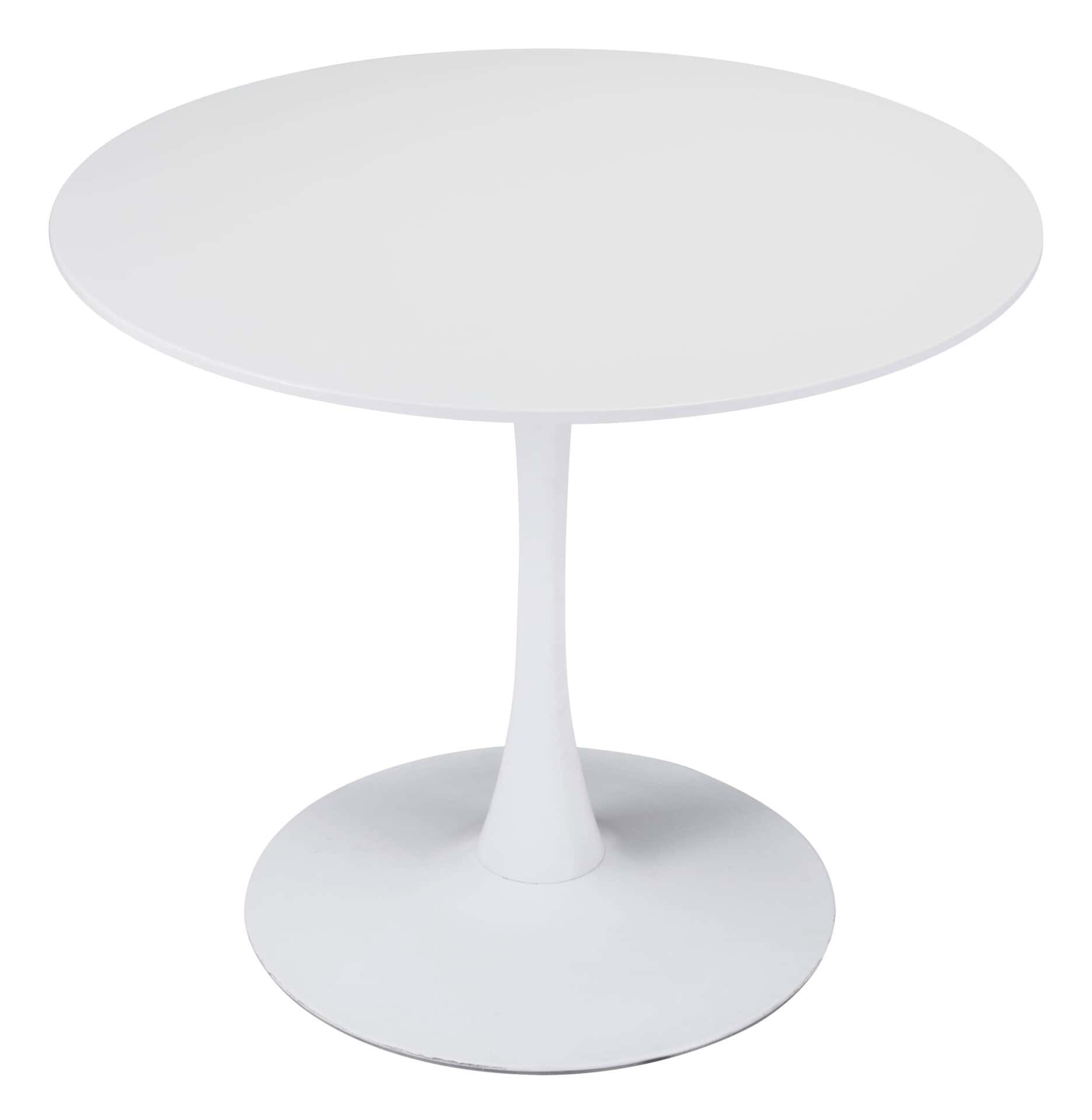 Modern Round Pedestal Dining Table for Kitchen, Bar, or Office 7 Modern Round Pedestal Dining Table for Kitchen, Bar, or Office - Image 7
