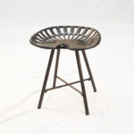 18 Inch Copper Industrial Backless Bar Stool With Tractor Seat 6 18 Inch Copper Industrial Backless Bar Stool With Tractor Seat