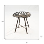 18 Inch Copper Industrial Backless Bar Stool With Tractor Seat 10 18 Inch Copper Industrial Backless Bar Stool With Tractor Seat