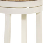 24-Inch Backless Swivel Bar Stool With Footrest 10 24-Inch Backless Swivel Bar Stool With Footrest