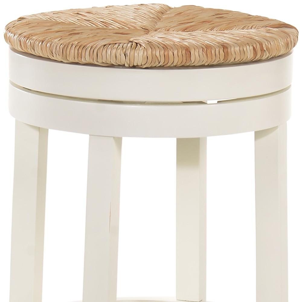 24-Inch Backless Swivel Bar Stool With Footrest 5 24-Inch Backless Swivel Bar Stool With Footrest - Image 5