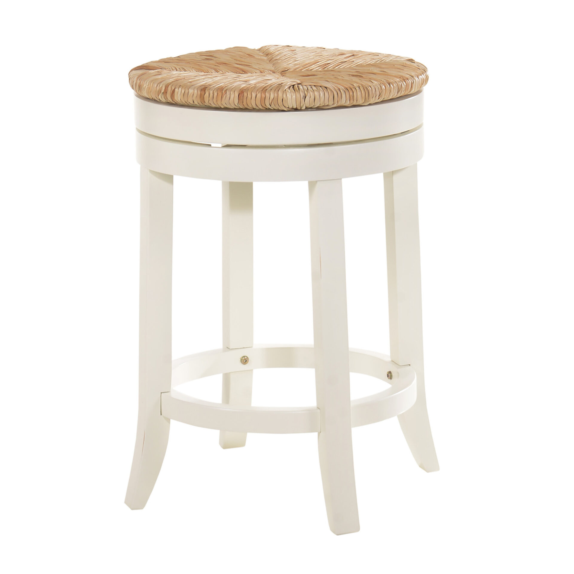 24-Inch Backless Swivel Bar Stool With Footrest 3 24-Inch Backless Swivel Bar Stool With Footrest - Image 3