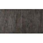 Dark Tobacco Rectangular Extension Dining Table Rubberwood and Veneer