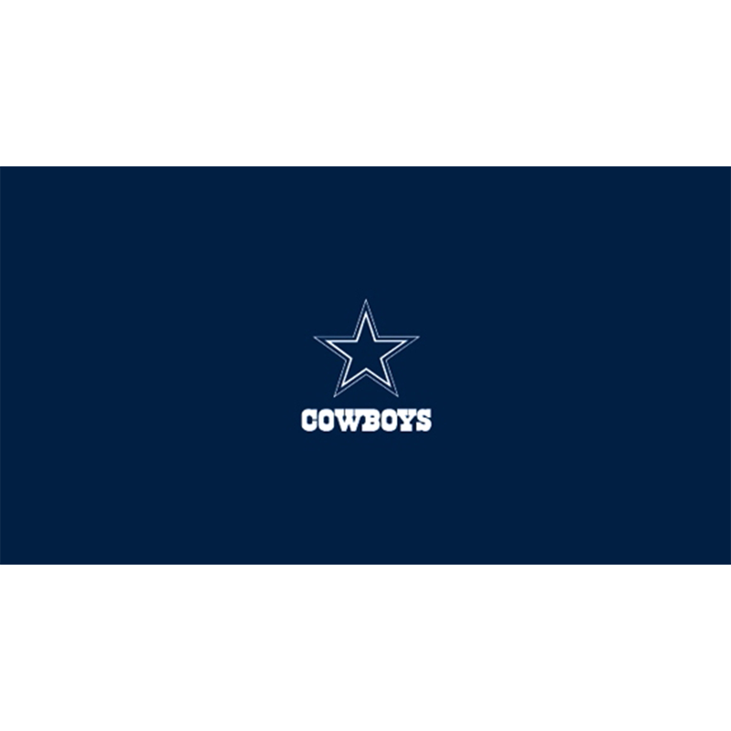 dallas cowboys 8 ft polyester anti-friction billiard cloth