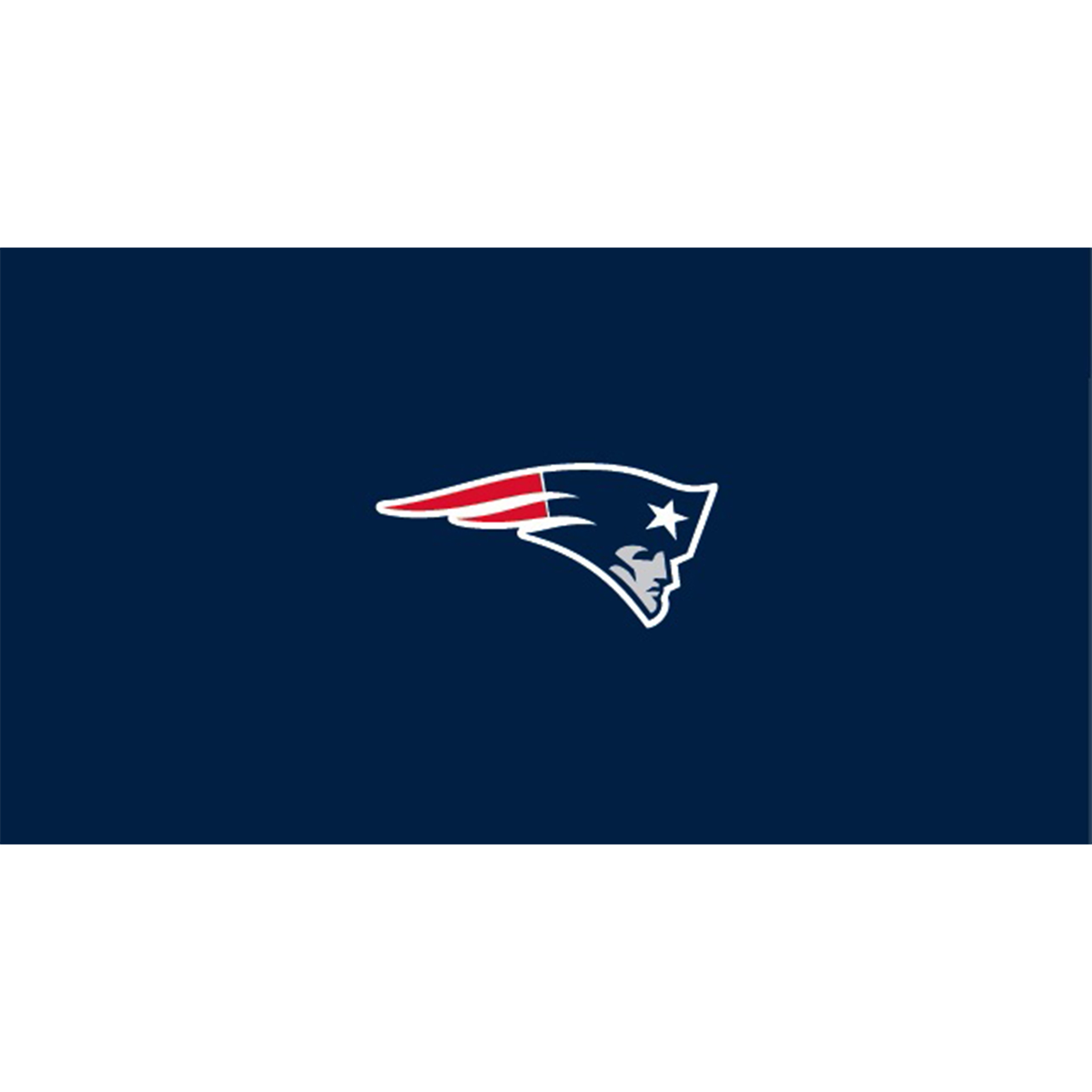 new england patriots 8 ft anti-friction polyester billiard cloth