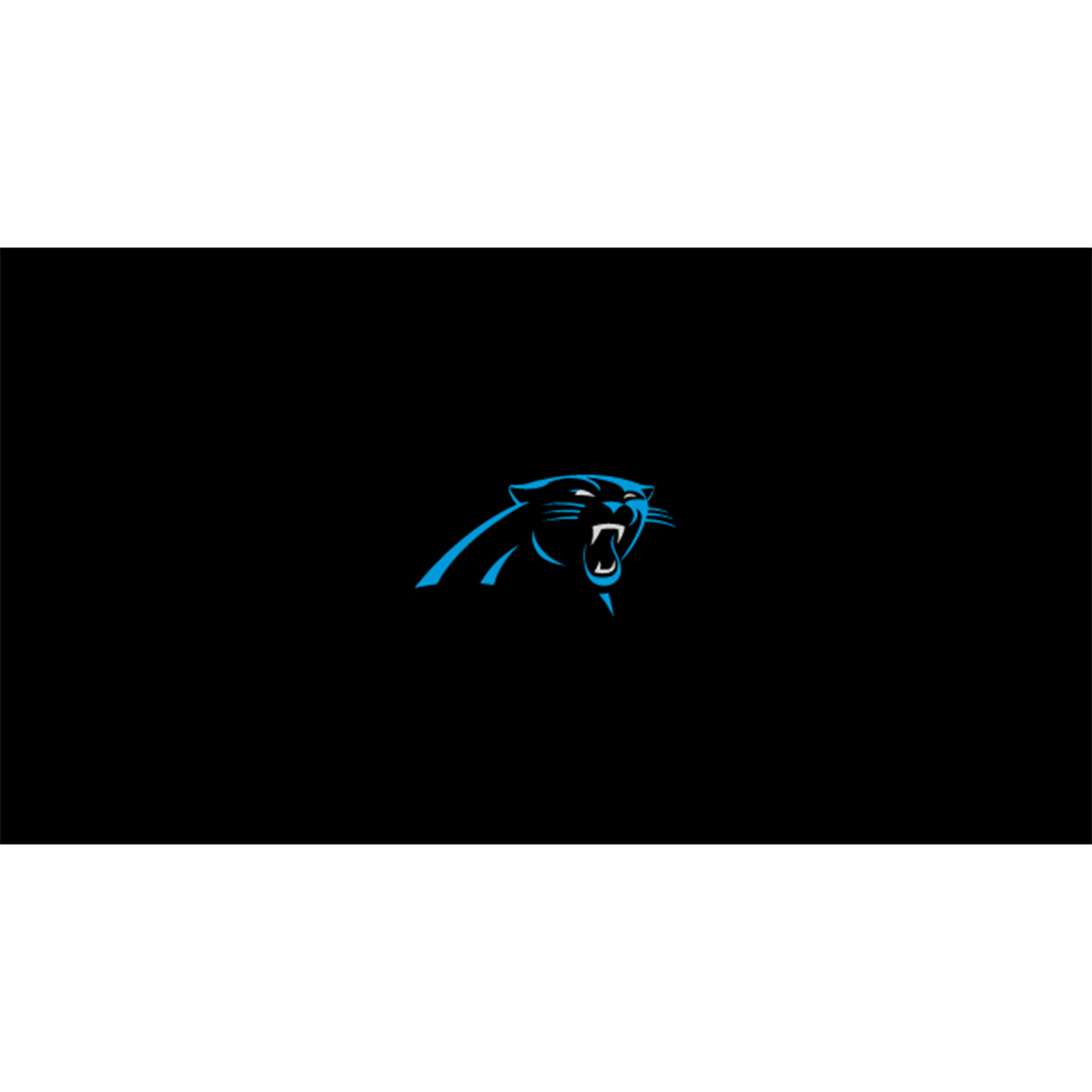 carolina panthers 8 ft polyester anti friction billiard cloth