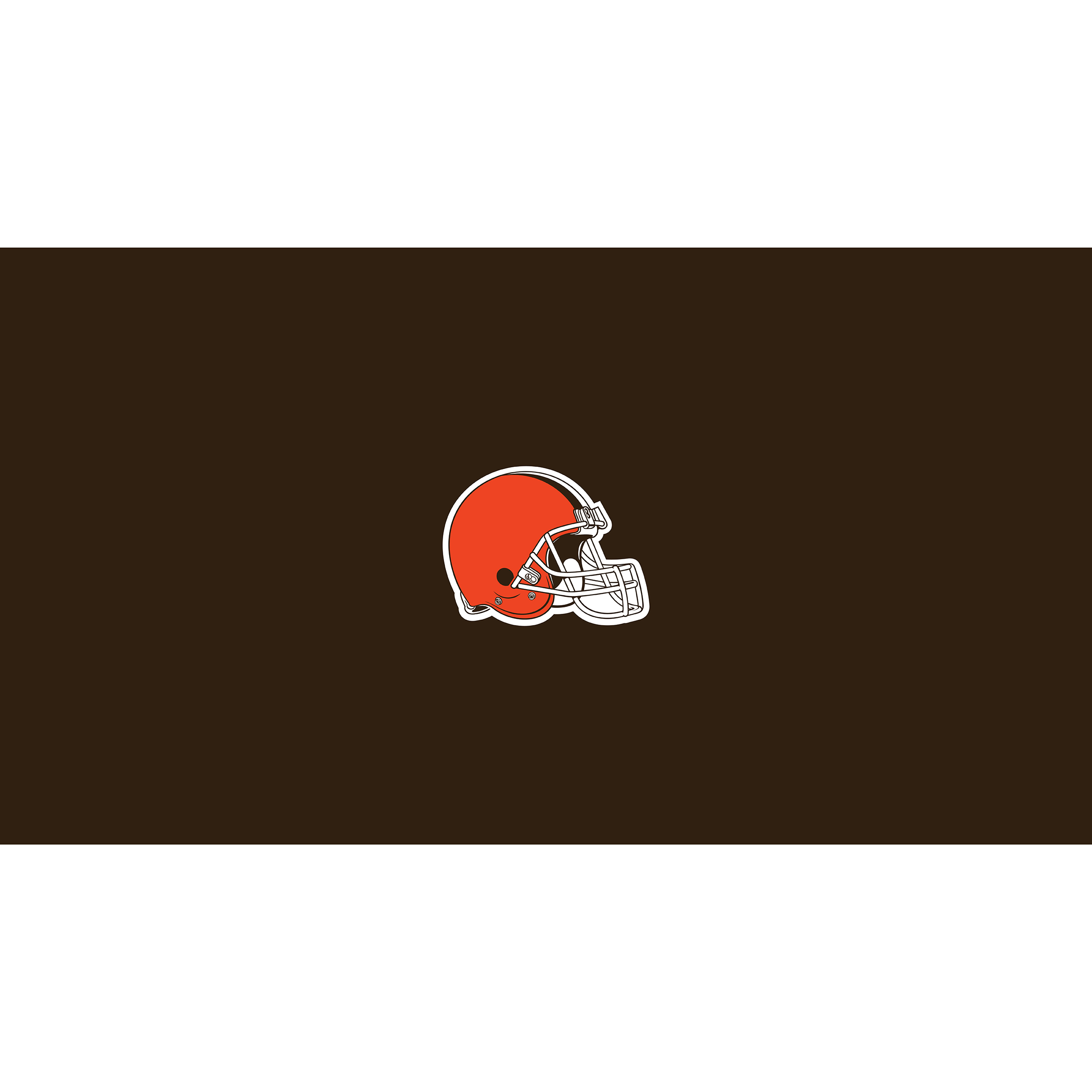 cleveland browns 8 ft polyester anti-friction billiard cloth