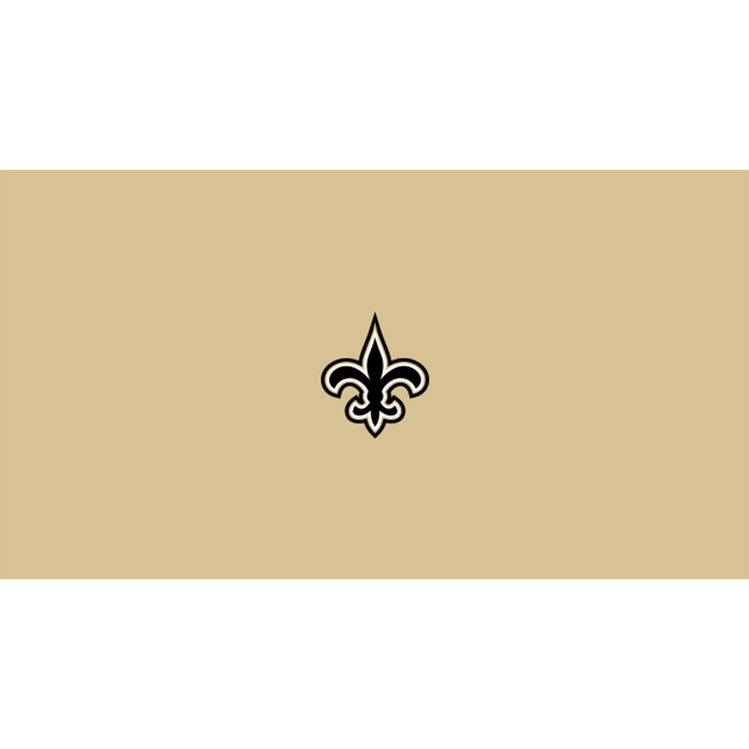 north orleans saints 8 ft anti friction billiard cloth