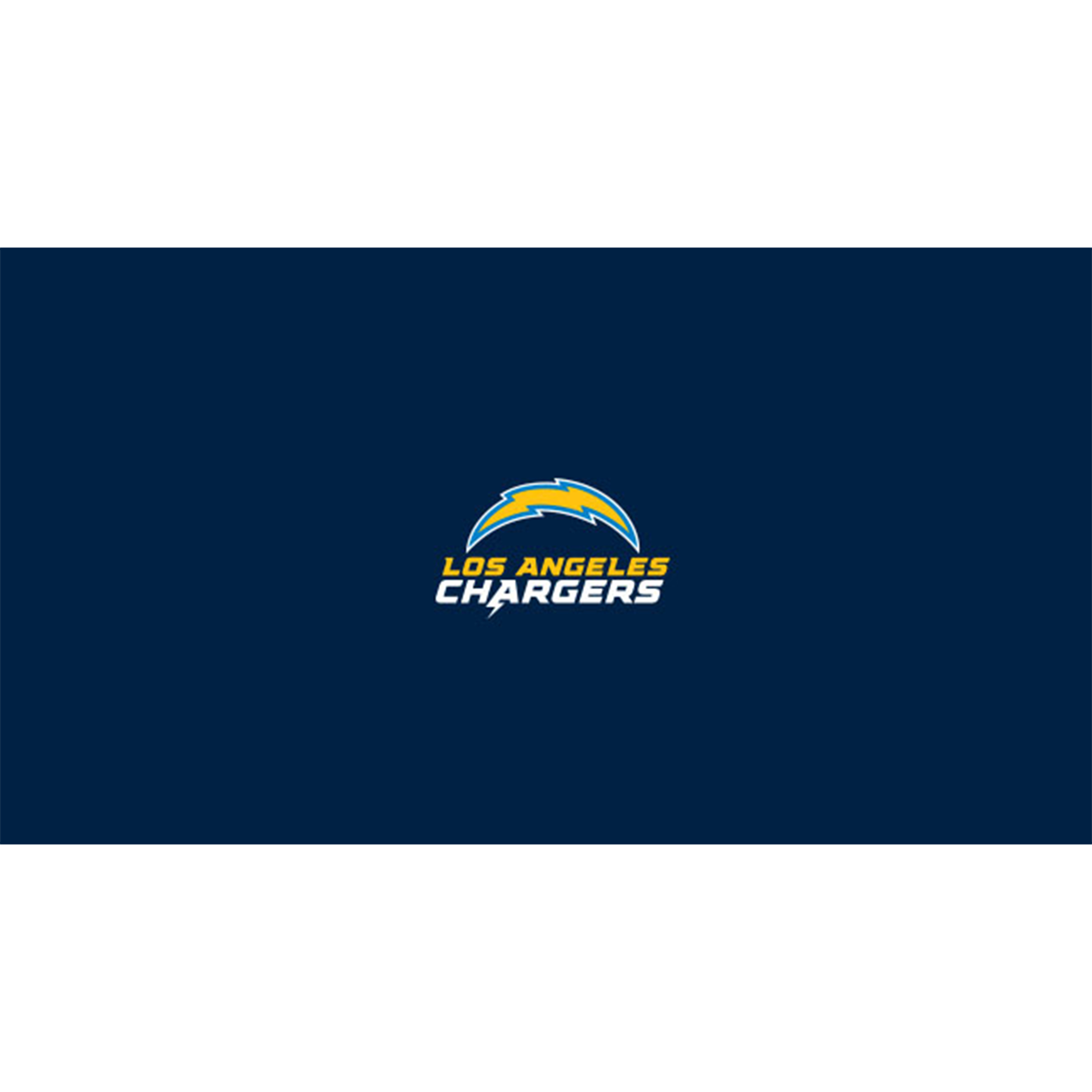 los angeles chargers 8 ft anti friction billiard cloth