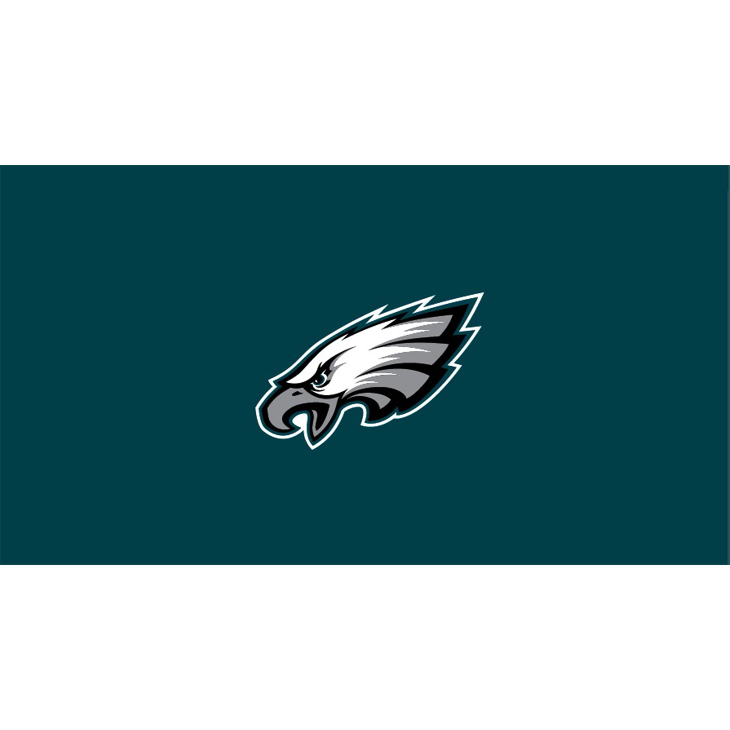 philadelphia eagles 8 ft anti-friction billiard cloth