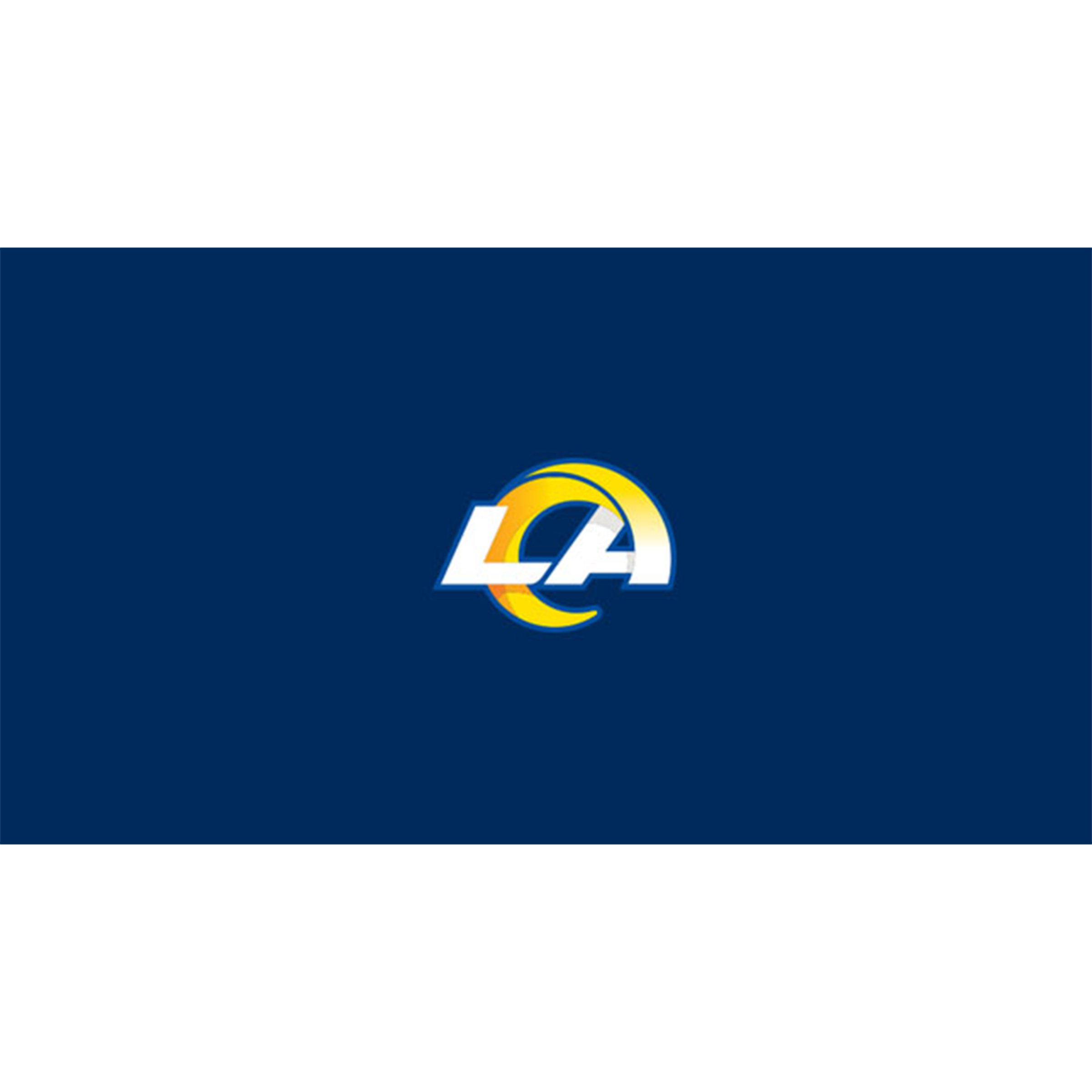 los angeles rams 8 ft anti-friction polyester billiard cloth