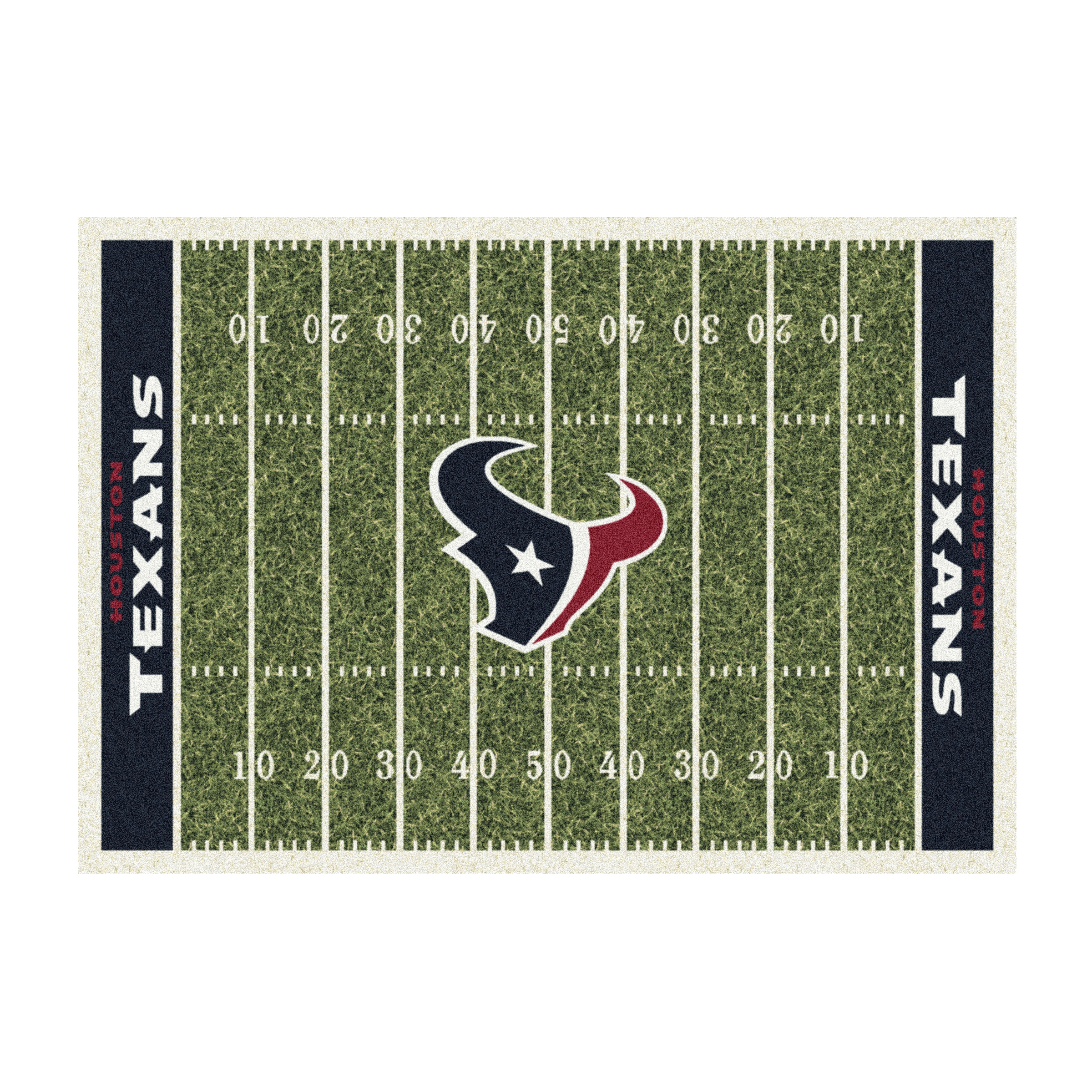 houston texans 4x6 homefield football field area rug