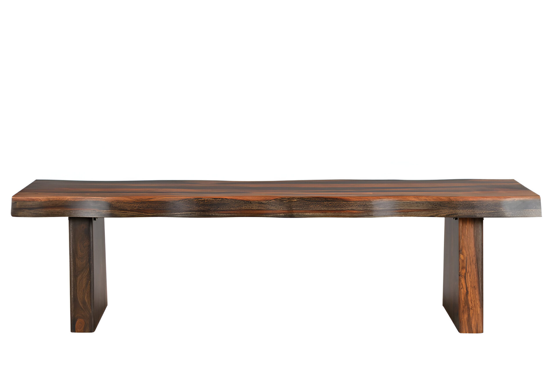 68" Dark Brown Solid Wood Dining Bench 1 68" Dark Brown Solid Wood Dining Bench