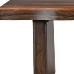 68" Dark Brown Solid Wood Dining Bench 14 68" Dark Brown Solid Wood Dining Bench