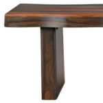 68" Dark Brown Solid Wood Dining Bench 15 68" Dark Brown Solid Wood Dining Bench