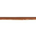 73" Modern Rustic Brown Solid Wood Dining Bench