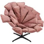 Velvet Swivel Accent Chair with Steel Base and Rubber Feet 13 Velvet Swivel Accent Chair with Steel Base and Rubber Feet
