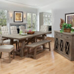 60" Rustic Distressed Solid Wood Dining Bench 17 60" Rustic Distressed Solid Wood Dining Bench