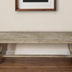 60" Rustic Distressed Solid Wood Dining Bench 11 60" Rustic Distressed Solid Wood Dining Bench