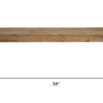58" Distressed Solid Wood Rustic Dining Bench, Natural Finish 16 58" Distressed Solid Wood Rustic Dining Bench, Natural Finish