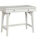 36 Inch White Wood Writing Desk with Two Drawers 11 36 Inch White Wood Writing Desk with Two Drawers