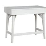 36 Inch White Wood Writing Desk with Two Drawers 12 36 Inch White Wood Writing Desk with Two Drawers