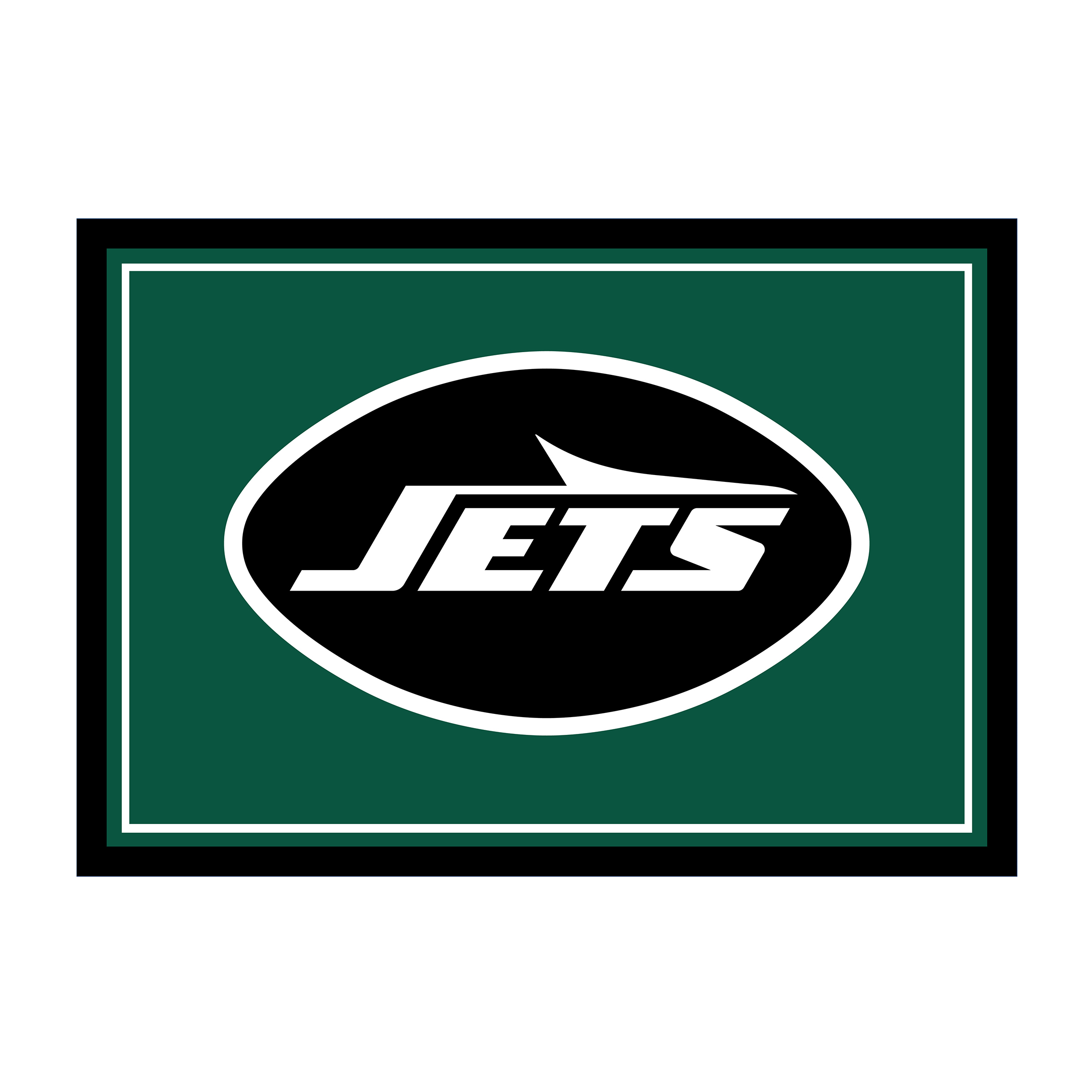 new york jets 6x8 officially licensed nfl spirit area rug