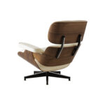 35-Inch Beige Brown Leather Tufted Swivel Chair With Ottoman 12 35-Inch Beige Brown Leather Tufted Swivel Chair With Ottoman