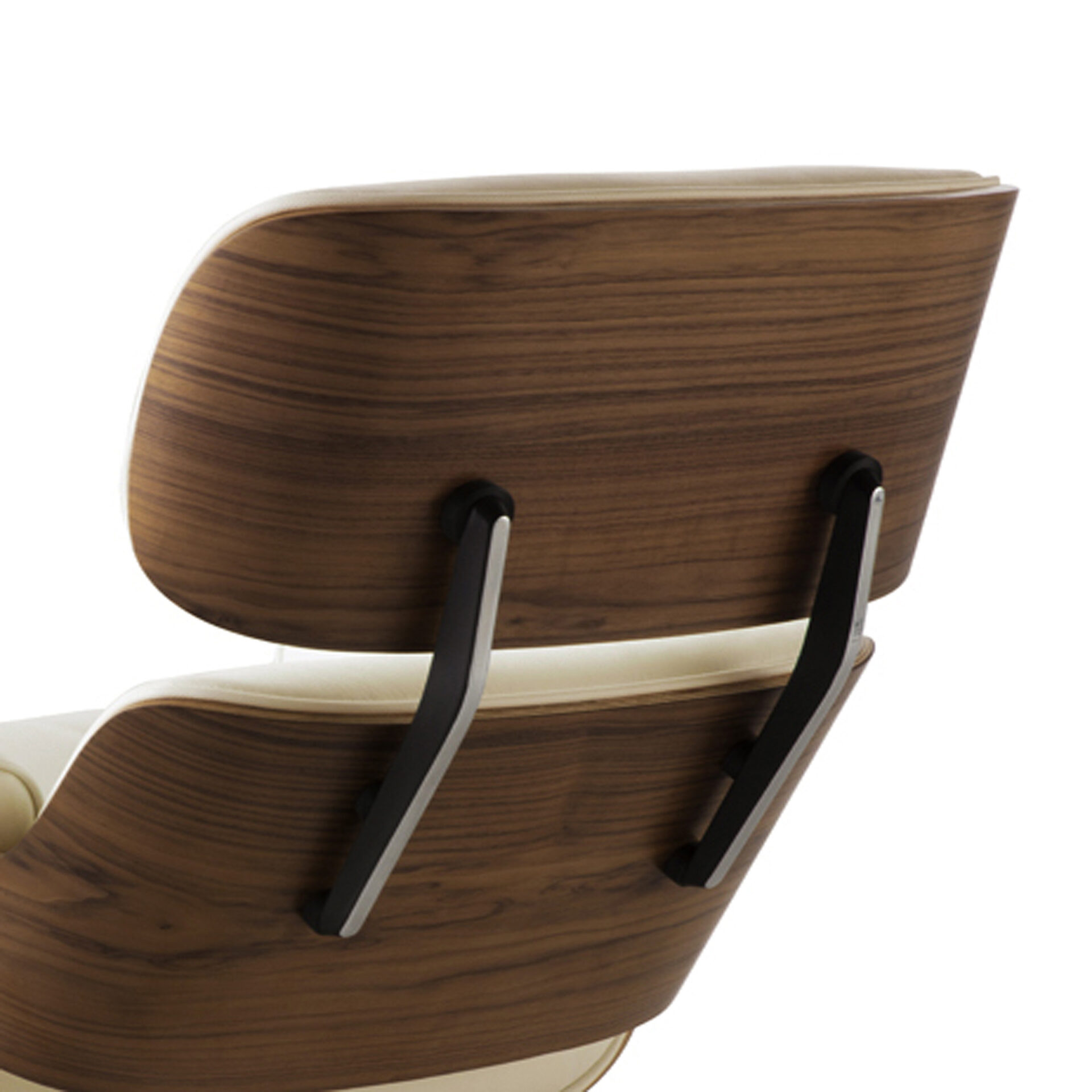 35-Inch Beige Brown Leather Tufted Swivel Chair With Ottoman 9 35-Inch Beige Brown Leather Tufted Swivel Chair With Ottoman - Image 9